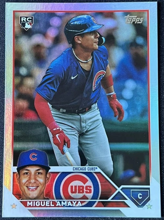 2023 Topps Update Miguel Amaya RC Rookie #US60 Cubs